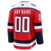 Miesten NHL Washington Capitals Pelipaita Custom 2025-26 Fanatics Premium Alternate Punainen